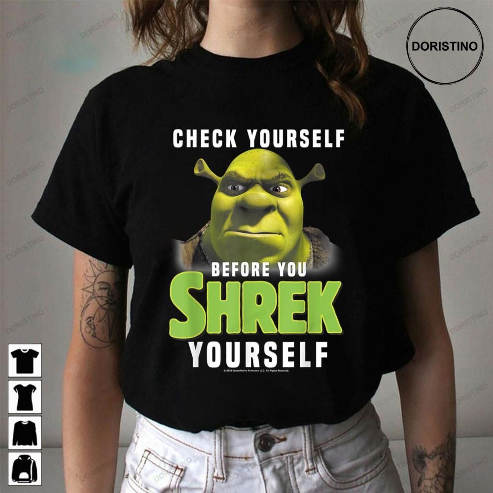 Shrek Check Yourself Before You Shrek Yourself Trending Style
